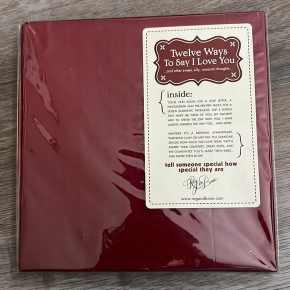 Rag and Bone Bindery Other - NWOT RAG AND BONE BINDERY LOVE JOURNAL